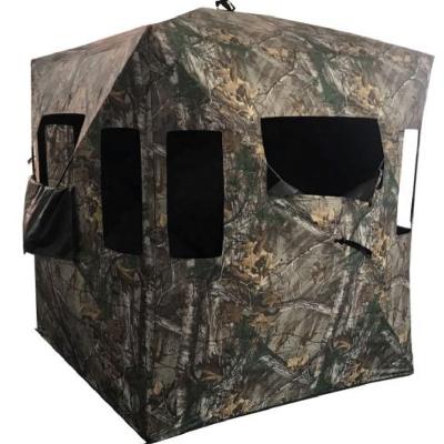 China Camouflage / Field Deluxe 2 Person Play Pop Up Ground Tent Hunting Blinds for sale