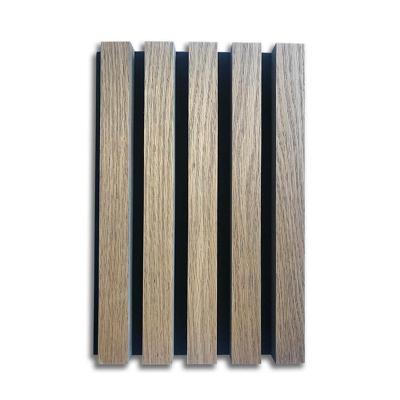 China Fast Delivery Akupanel Traditional Wooden Slat Acoustic Panels Pet Wooden Slats Wall Acoustic Panel for sale