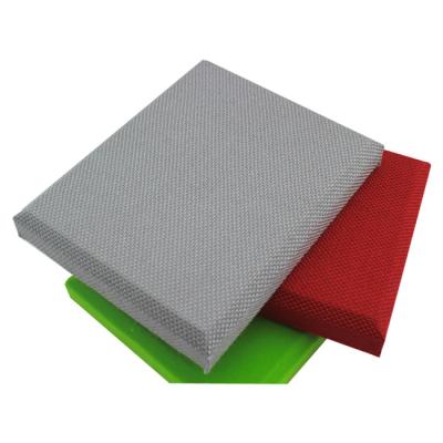 China Modern Class A Fire Rated Non-irritating Fabric Wrapped Soundproof Panel Acoustic Panel For Music Studio for sale