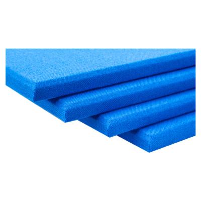 China Manufacturer Modern Fireproof Sound Barrier Glass Wool Fiber Fabric Wrapped Panel Acoustic Panel For Office Building for sale