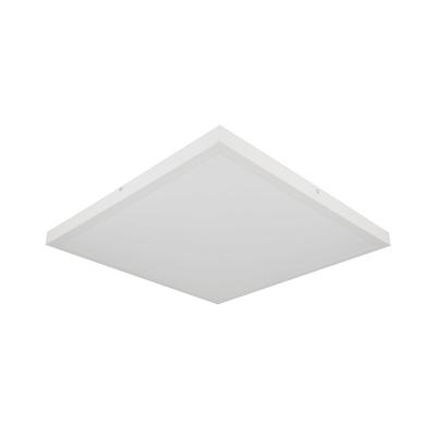 China 2023 contemporary energy saving 600x600mm 2x2 commercial square led outdoor mounted backlit panel light for office library meeting room for sale