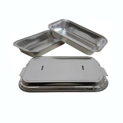 China High Quality Eco - Friendly Aluminum Foil Catering Container Line - Aviation Lunch Box With Lid for sale