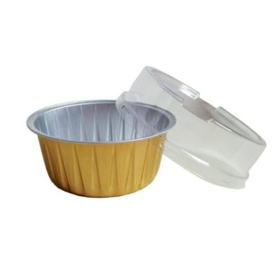 China Disposable Aluminum Foil Cake Baking Paper Cup for sale