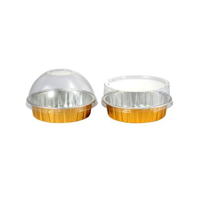 China Food Packaging Aluminum Foil Containers Disposable Tray Microwavable for sale