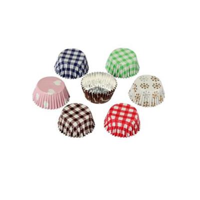 China Exquisite Slender Aluminum Foil Chocolate Cups Round Shape Colorful Aluminum Foil Chocolate Cups Aluminum Foil Cups for sale