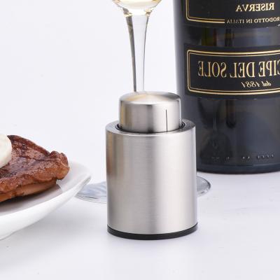 China PreserverFunny Viable Fresh Red Wine and Champagne Bottle Stopper With Plug Vacuum Keeper Sealer for sale