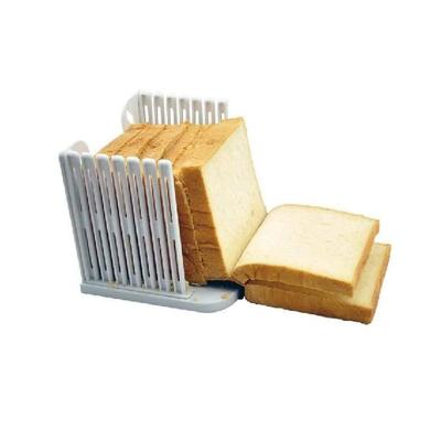 China Lixsun Machine Bread Slicer Viable Home Sandwich Bread Skiving Toast Slicing Guide for Homemade Loaf and Bread Cakes for sale