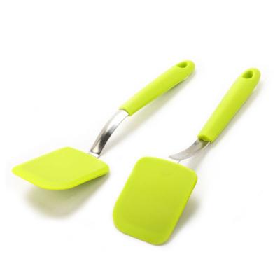 China Lixsun Handle Silicon Utensil Set Egg Turner For Kitchen Silicon Utensil Good Viable Cook Tool for sale