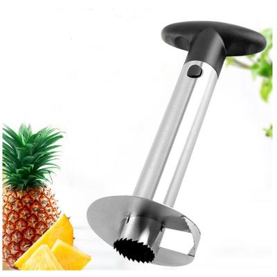 China Lixsun Stainless Steel Pineapple Hollow Punch Slicer Viable Peeler Eye Remover Tool for sale