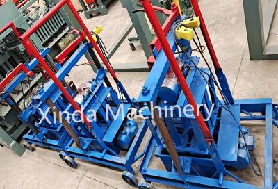 China Cost effective mobile 2 bricks cement hollow concrete blocks making machines for sale brick making machine for sale