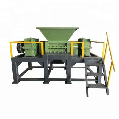 China Factory Durable Double Shaft Blade Plastics Shredder Scrap Iron Scrap Iron Shredding Equipment For Sale for sale