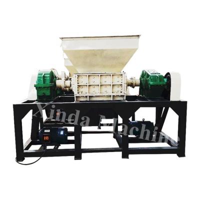 China Factory Glass Bottle Chute Shredder Durable 2 Axis Equipment For Sale Price for sale