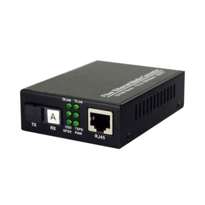 China 100M Network Switch 1 Port 2 RJ45 Optical Network Switch BOMA-IN-EM1-OM1 for sale