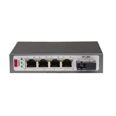 China QoS 1 Wholesale Price Network Switch 4 Light Electricity POE Replaceable Waterproof Network Switch for sale