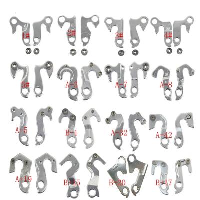 China Recycling Road Bicycle Mountain Bike Rear Tail Hook Sight Dropout Hanger Derailleur Aluminum Alloy With Free Screws As Shown In The Picture for sale