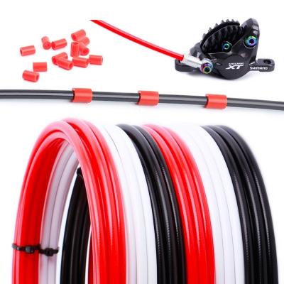 China PBT+Nylon SD117 2.5M Mountain Bike Hydraulic Brake Oil Tube Hose Bicycle Brake Cable High Pressure Hose For Shimano SRAM 5.0*2.0mm for sale