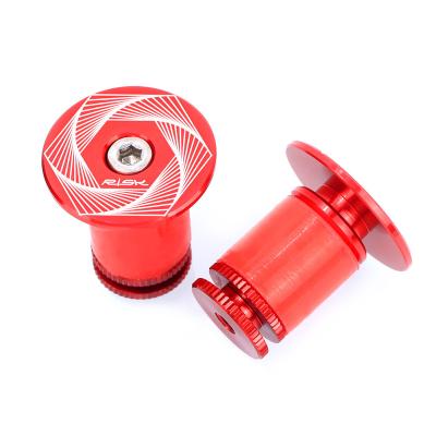 China SB123 1Pair Aluminum Alloy Bike Handle Bar Plug Recycling Accessories For Mtb Road Bike Foldable Aluminum Handle for sale