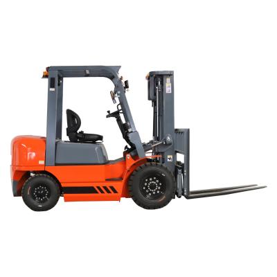 China Building Material Shops 1.5 Ton Diesel Forklift Truck 1.5 Ton Forklift Price With Duplex Mast Work In Container for sale