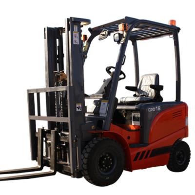 China Building material shops 1800 kg china forklift 1.8 ton electric type forklift battery electrica 1.8 ton forklift carretilla elevadora for sale