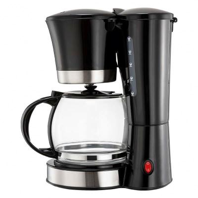 China Hotel Large capacity 12 cup plastic housing electric drip coffee maker with detachable filter for sale