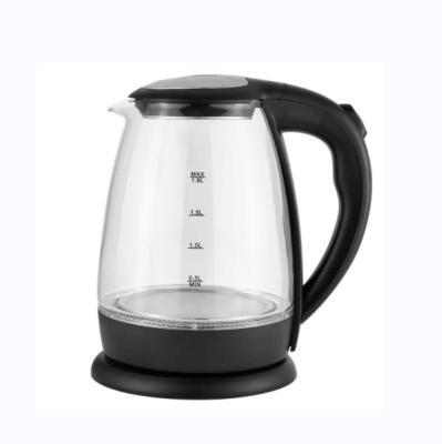 China 360 Degree Rotational Base Multi Purpose Electric Kettle Guangdong New Design Electric Glass Kettles For Home for sale