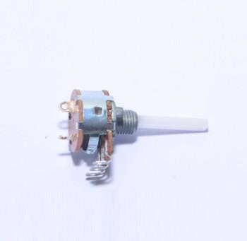 China 16mm rotary potentiometer, carton potentiometer with insulated shaft, potentiometer with switch for sale