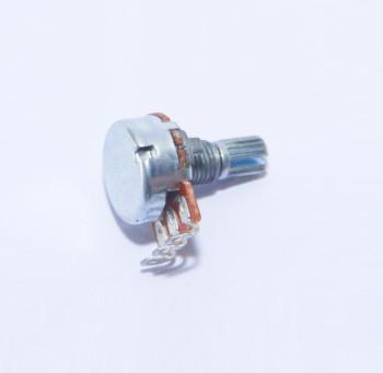 China 16mm rotary potentiometer with metal shaft, guitar potentiometer, carbon potentiometer, trimmer  potentiometer for sale