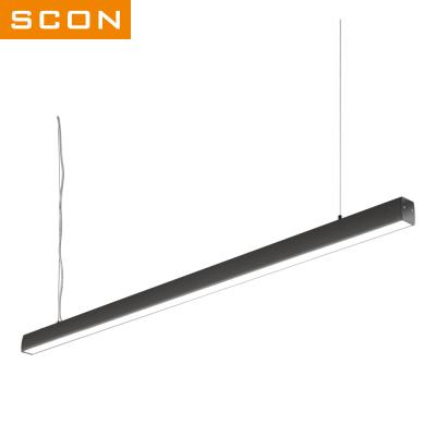 China Modern Line Light Track Track Spotlight Black Body SCON LED COB LED Spots Item Chip Rohs Color Material Input for sale