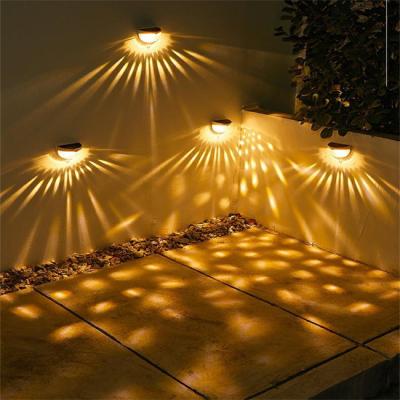 China 2021 LANDSCAPE Solar Wall Light Outdoor Waterproof Villa Garden Wall Light for sale