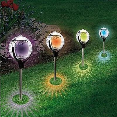 China New Lawn Creative Magic Garden Light Outdoor Solar Ball Underwater Decorative Light Street Lamp for sale