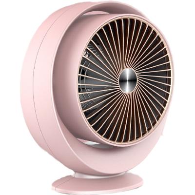 China Wholesale Mini Desktop Heaters Household Office Student Small Electric Room Fast Heating Heaters Fan for sale