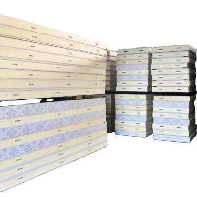 China Modern 120mm 150mm Thickness PU Sandwich Panel Cold Storage Cool Room Panels for sale