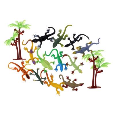 China hot sale rubber mini wild animal toys lizards for kids BB135480-H1 for sale