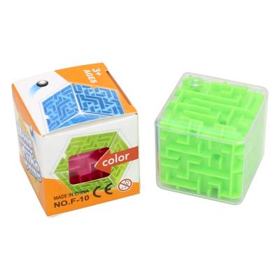 China Factory Supply Plastic Toy Relaxing Toys 3d Puzzle Cube Maze Educational Ball Game for sale