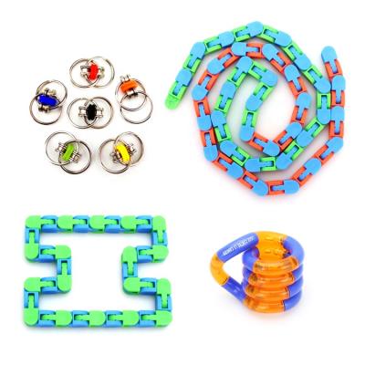 China Plastic Fidgety Person Sensory Toys Sets Relaxation And Anti-Anxiety Tools Paper For Kids And Adults for sale