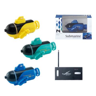 China Wholesale Funny Hot Sale RC Hobby Kids Electric Toys Sbattery Operated Submersible RC Boat for sale