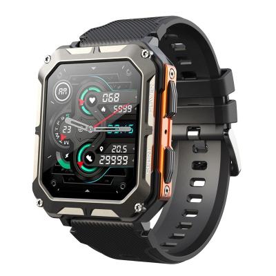 China 1.83 Inch C20Pro BT Touch Screen Smart Watch Men Sports Wristbands IP68 Waterproof Electronic Wristwatch Fitness Smartwatch Android IOS for sale