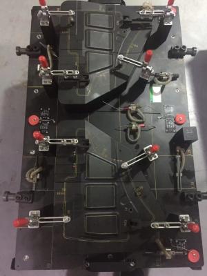 Cina Costruzione robusta dei pezzi meccanici di CNC di ispezione del dispositivo della maschera della saldatura della lavorazione con utensili del metallo in vendita