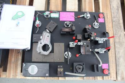 China Black Oxidation Tooling Fixture Components Board Fixed Sheet Metal Parts for sale