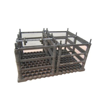 China Universal Furnace High Efficiency Heat Treatment Alloy Base Carburizing Stacked Heating Basket For Furnace for sale