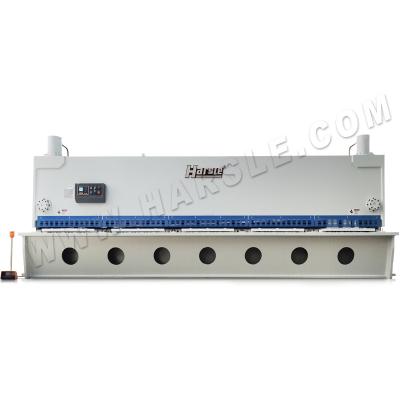 China Hydraulic Beam 8mm Metal Plate Construction Material Stores Sheet Cut Oscillation Shear Machine for sale