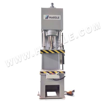 China Metal Stamping HARSLE 160T C Frame Hydraulic Metal Stamping Press Machine Heat Press Hydraulic Press For Sale for sale