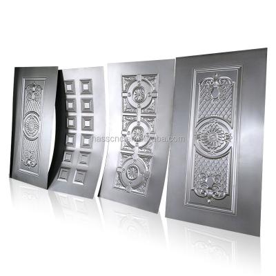 China 3600T metal door skin steel mold for door lamination skin, decorative door molding for sale