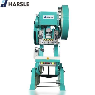 China Metal Sheet Stamping C-frame J23 Power Metal Stamping Flywheel Punching Mechanical Press Machine for sale