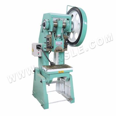 China Metal Sheet Stamping Small Mini Single Hole Steel Angle J23 250KN Iron Punching Machine Power Press For Sale for sale