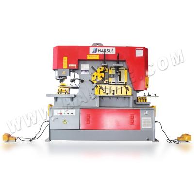 China Building Material Shops Q35y- 30 Function Hydraulic Locksmith Iron Metal Plate Worker With Punch / Shear Combined Function for sale