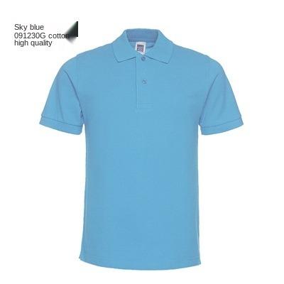 China Breathable Polo Shirt Polyester Spandex Quick Dry Fabric Golf Shirts Fine Mens Sports Wear Mens Fitness Clothing for sale