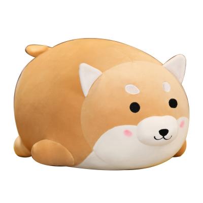 China New 35cm Cute Stuffed Dog Plush Relaxing Animal Corgi Pillows Stuffed Shiba Inu And Plush Toys for sale