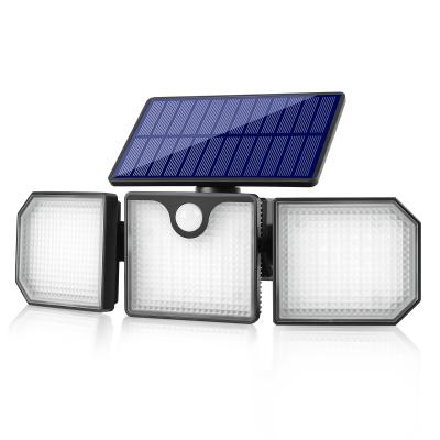 China Outdoor Yard Solar Security Lights 230 LED 270LM Solar Powered Flood Lights Wireless Solar Motion Sensor IP65 Waterproof Lights for sale