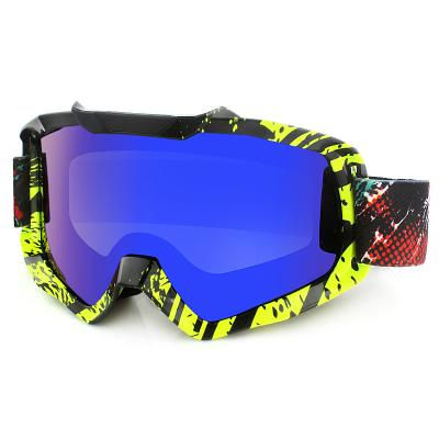 China 2022 Wholesale Anti Fog Motorcycles Goggles Tpu Frame Outdoor Sports Motocross Goggles for sale